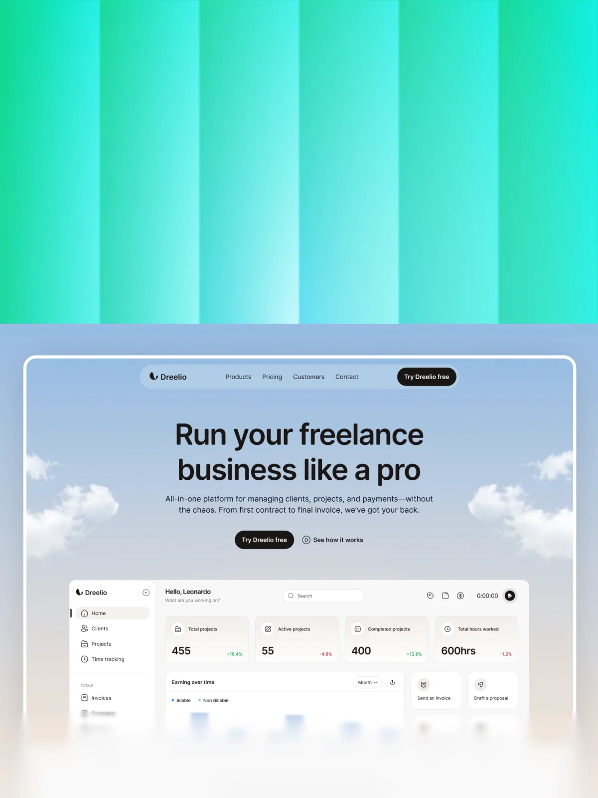 Desktop screen showing Google Ads interface with conversion tracking setup and analytics integration